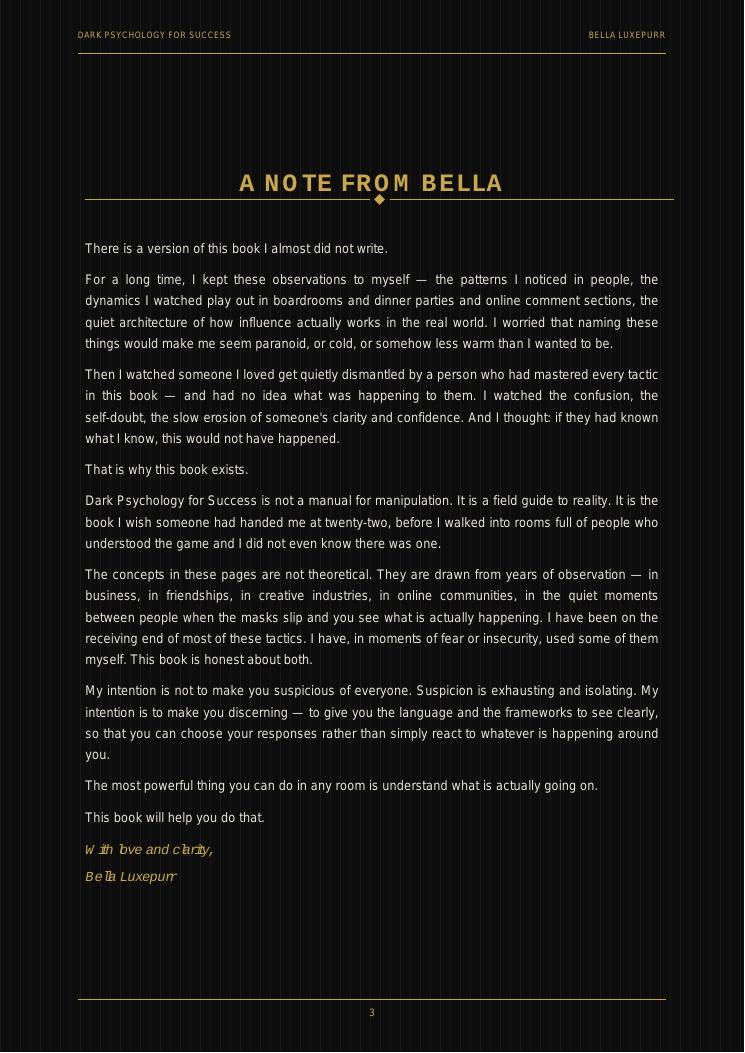 Dark Psychology for Success — preview page 6