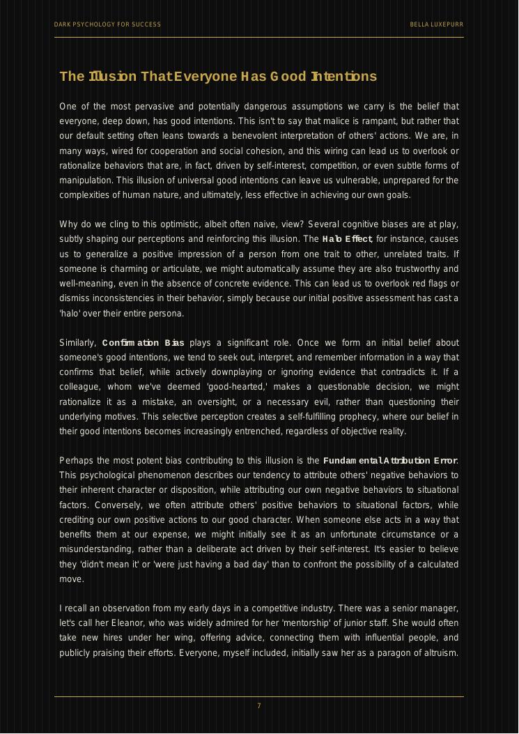 Dark Psychology for Success — preview page 10