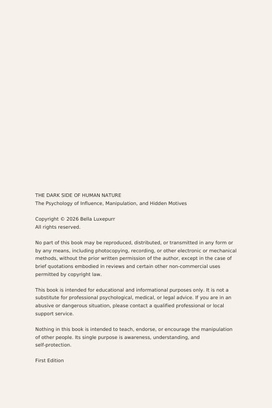 The Dark Side of Human Nature — preview page 2