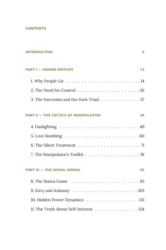 The Dark Side of Human Nature — preview page 4