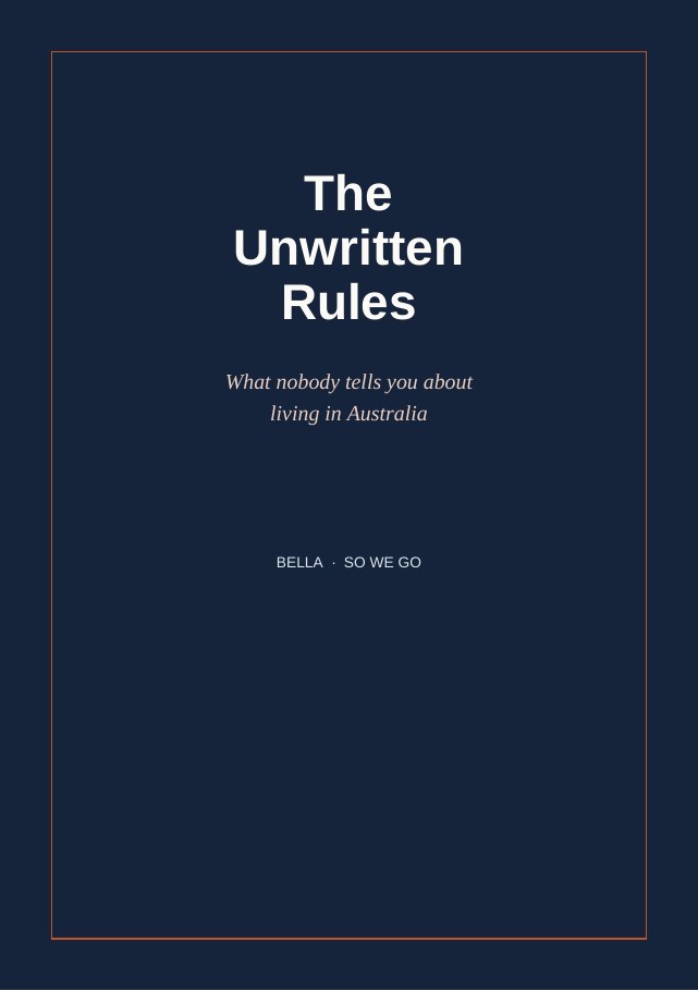 The Unwritten Rules — preview page 1