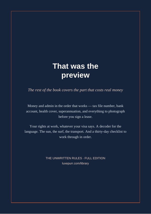 The Unwritten Rules — preview page 10
